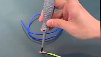 Tomorotec 2-in-1 Screwdriver Voltage Tester with Neon Light